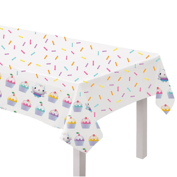 Gabby's Dollhouse Birthday Rectangle Paper Tablecover Tablecloth