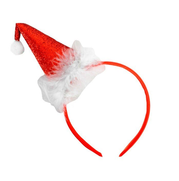 Glitter Mini Santa Hat Headband - Everything Party