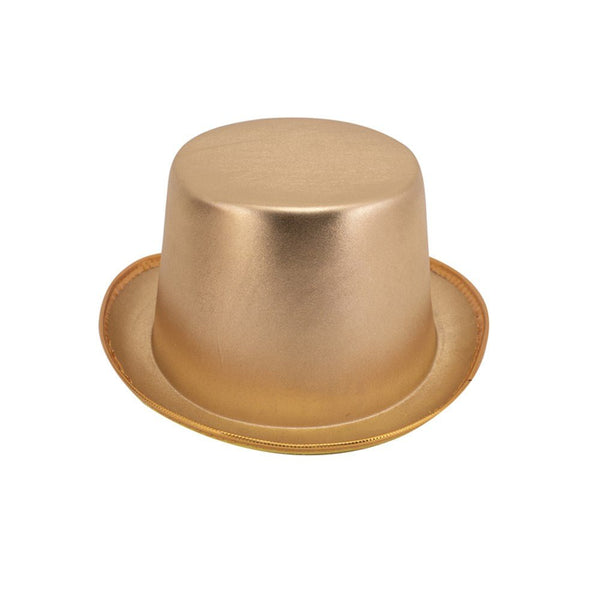 Gold Top Hat – Fancy Dress Costume Accessory - Everything Party