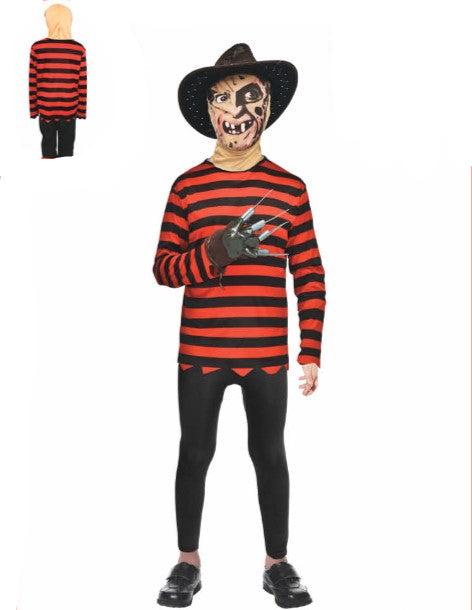 Halloween Children Freddy Krueger Style Killer Boy Costume - Everything Party