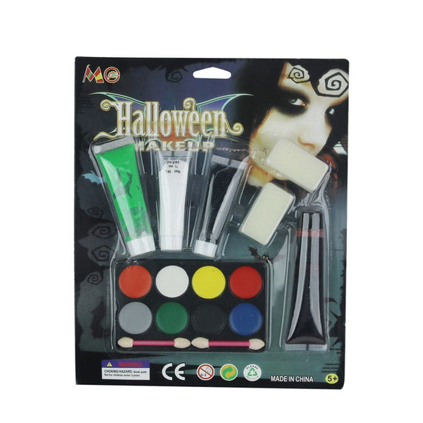 Halloween Evil Mistress Makeup Kit – Face Paint & Accessories - Everything Party
