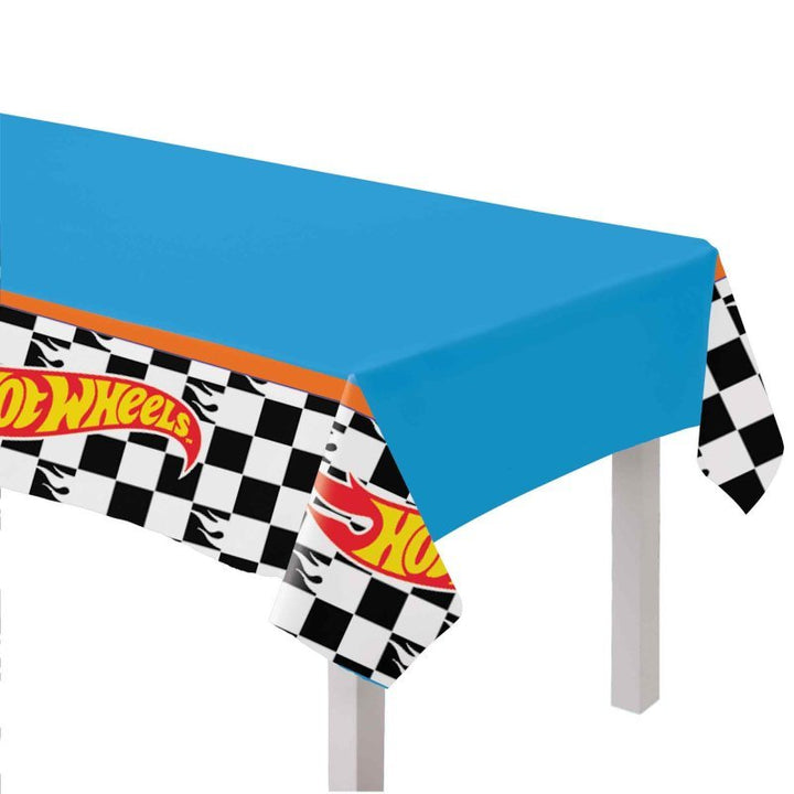 Hot Wheels Wild Racer Birthday Rectangle Paper Tablecover Tablecloth - Everything Party