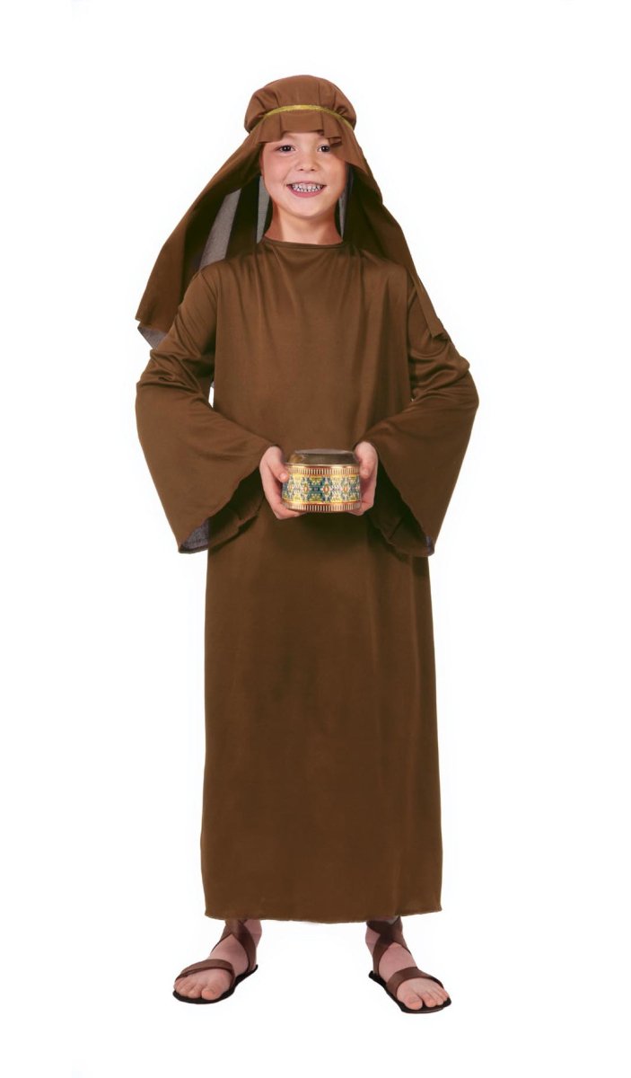 Kids Brown Wiseman Costume - Everything Party