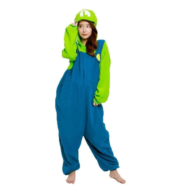 Kids Luigi Style Onesie - Everything Party