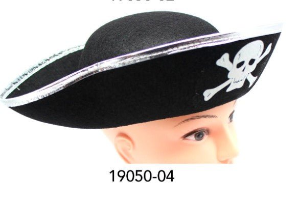 Kids Pirate Hat with Silver Rim - Everything Party