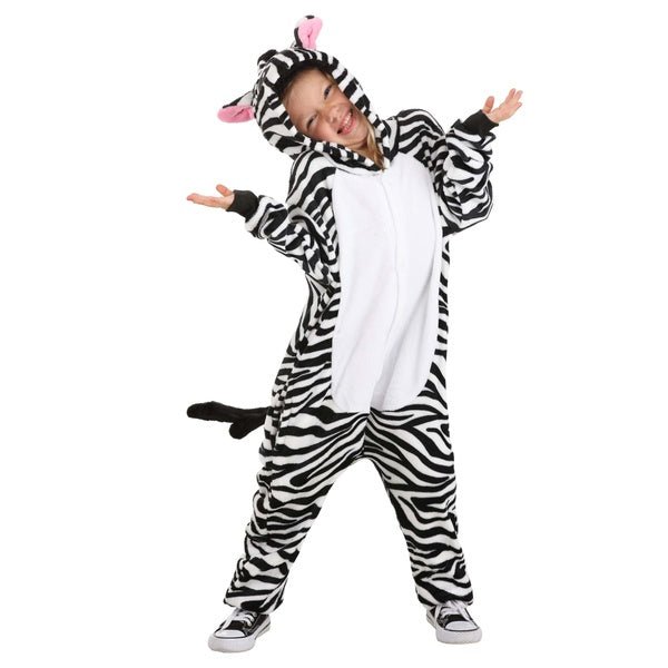 Kids Zebra Pajamas Animal Onesie – Everything Party
