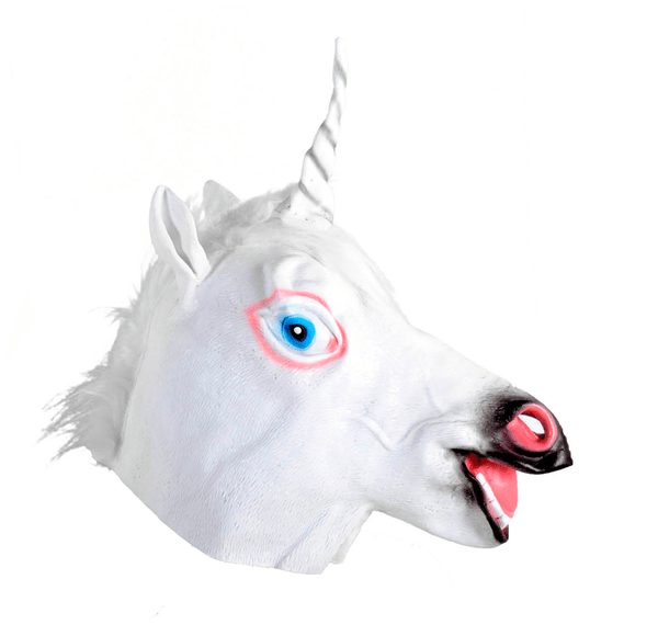 Latex Unicorn Mask - Everything Party