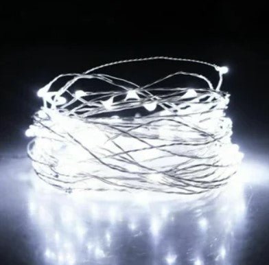 LED Wire String Lights - Cold White - Everything Party