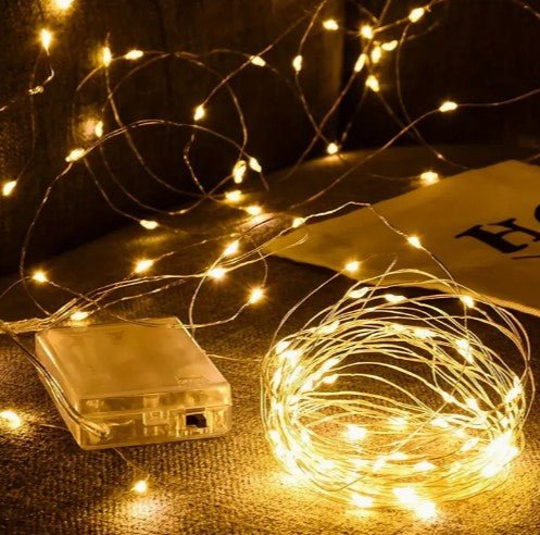 LED Wire String Lights - Warm White - Everything Party