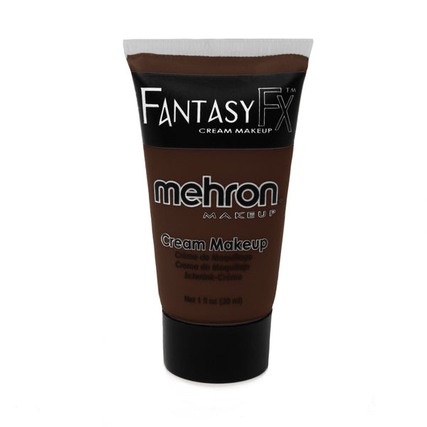 Mehron Fantasy FX Cream Makeup – Werewolf Dark Brown (30ml) - Everything Party