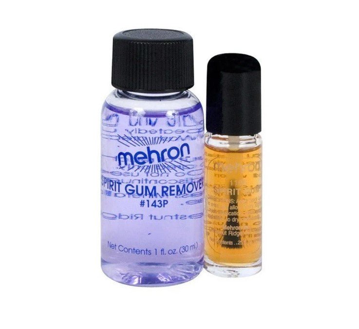 Pack De Spirit Gum Y Remover De Mehron – Pegamento Para Prótesis Y Máscaras Con Removedor Incluido, 30 Ml