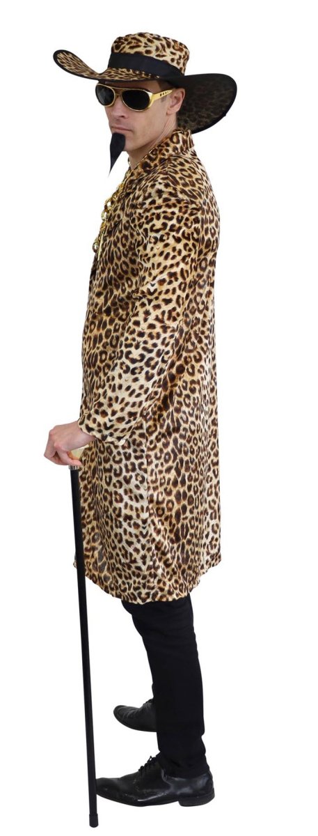 Men’s 70s Funky Leopard Pimp Costume - Everything Party