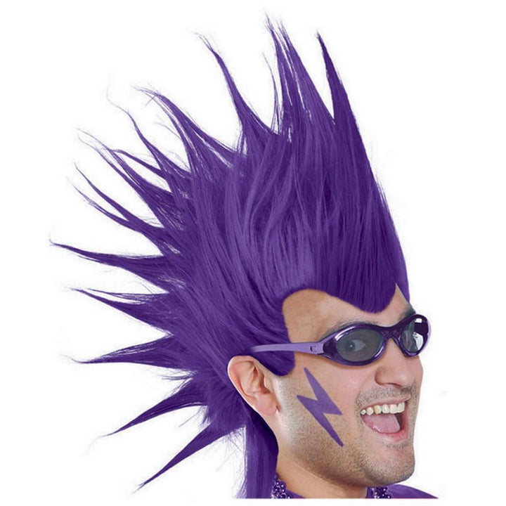 Mohawk Wig - Purple - Everything Party