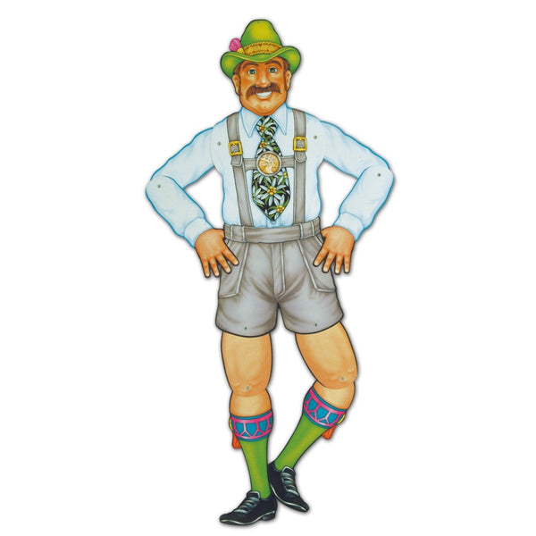 Mr. Oktoberfritz Jointed Cutout – Oktoberfest Party Decoration (97cm) - Everything Party