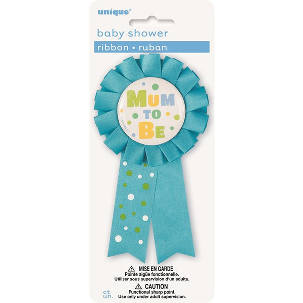 Mum to Be Award Badge - Blue - Everything Party