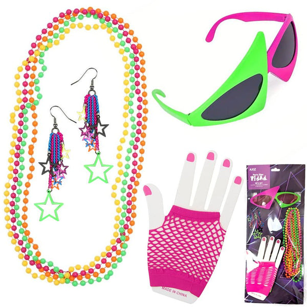 Neon 80s Instant Dress Up set - Everything Party