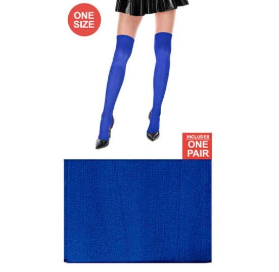 Over Knee Stockings - Blue - Everything Party