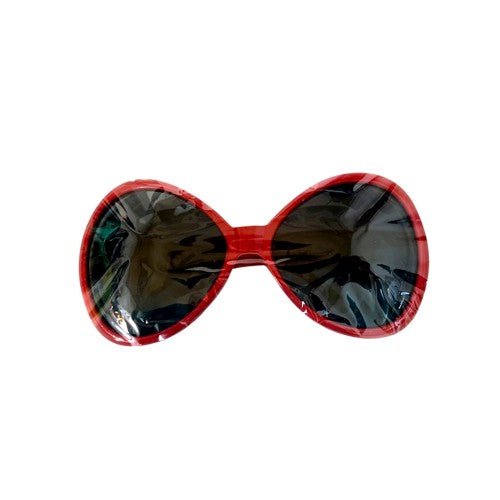 Paris Hilton Style Big Bow Tie Shape Red Party Glasses - Everything Party