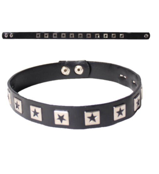 Punk Stud Choker - Star Studs - Everything Party