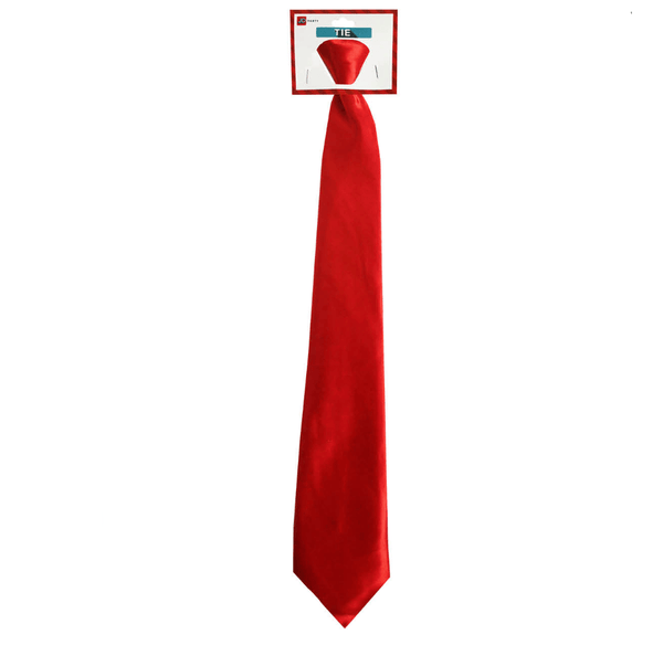 Red Costume Necktie – Bold Party & Costume Accessory - Everything Party
