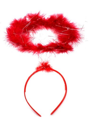 Red Feather Angel Halo Headband - Everything Party