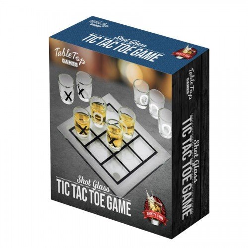 Shot Glass Tic Tac Toe Drinking Game - Everything Party