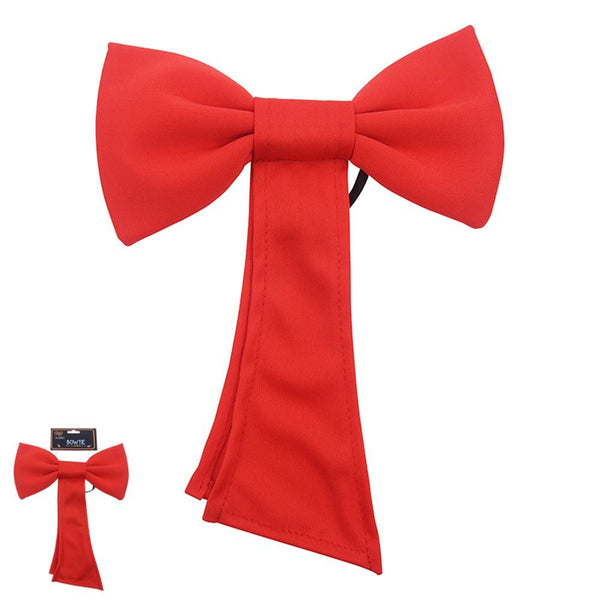 Silly Cat Cat in the Hat Style Red Bow Tie - Everything Party
