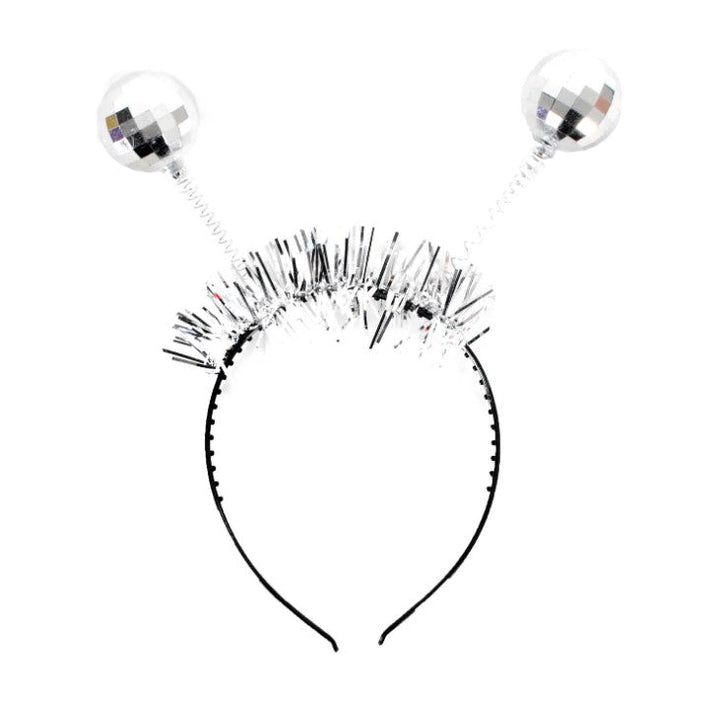 Silver Disco Ball Headband - Everything Party