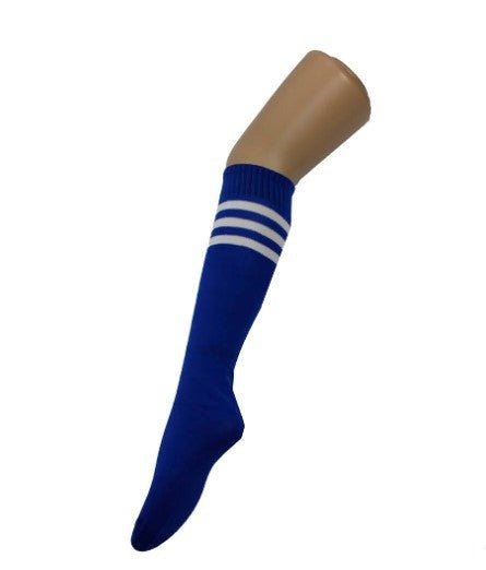 Sports Socks Blue with White Stripe - Everything Party