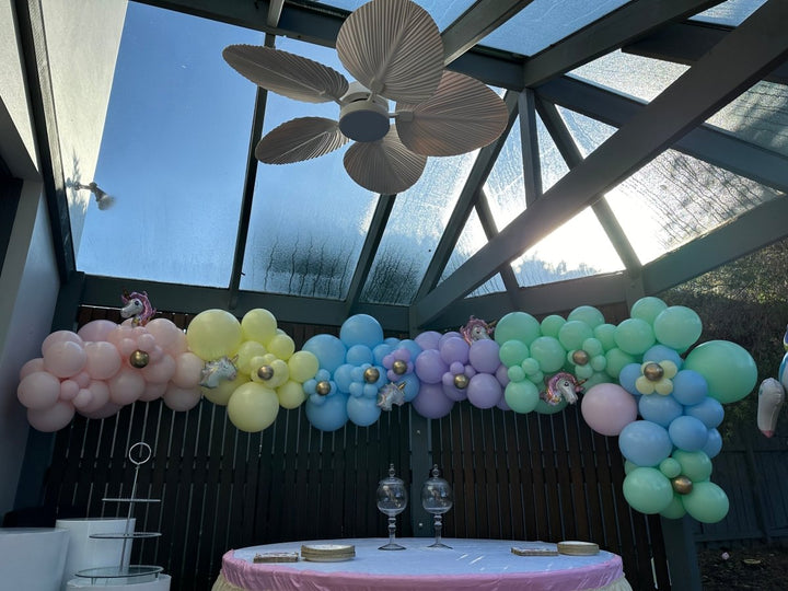 Unicorn theme Birthday Balloon Garland - Everything Party