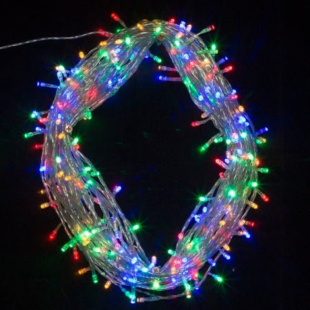 100 Super Bright Extra Long LED Fairy Lights 13m - Multi Colour - Everything Party