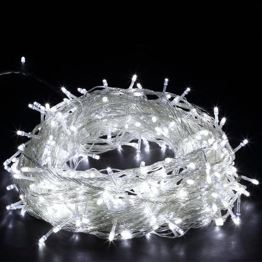 100 Super Bright Extra Long LED String Fairy Lights 13m - White - Everything Party