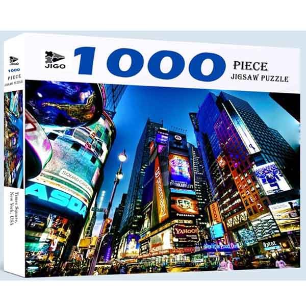 1000 Pieces Jigsaw Puzzle - Times Square，New York，USA - Everything Party