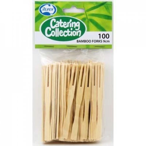 100pk Cocktail Bamboo Forks - Everything Party