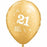 11" Qualatex 21st Birthday Assorted Colour Latex Balloon - Everything Party