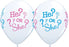 11" Qualatex He or She Latex Balloon - Everything Party