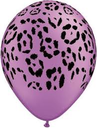 11" Qualatex Leopard Spots Assorted Colour Latex Balloon - Everything Party