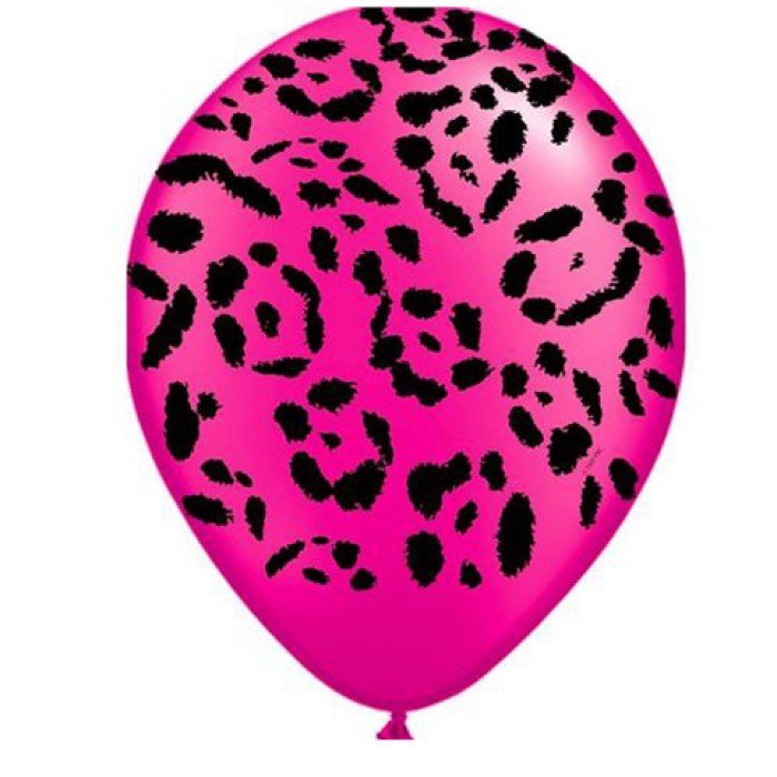 11" Qualatex Leopard Spots Assorted Colour Latex Balloon - Everything Party
