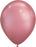 11" Qualatex Plain Latex Balloon - Round Chrome Mauve - Everything Party