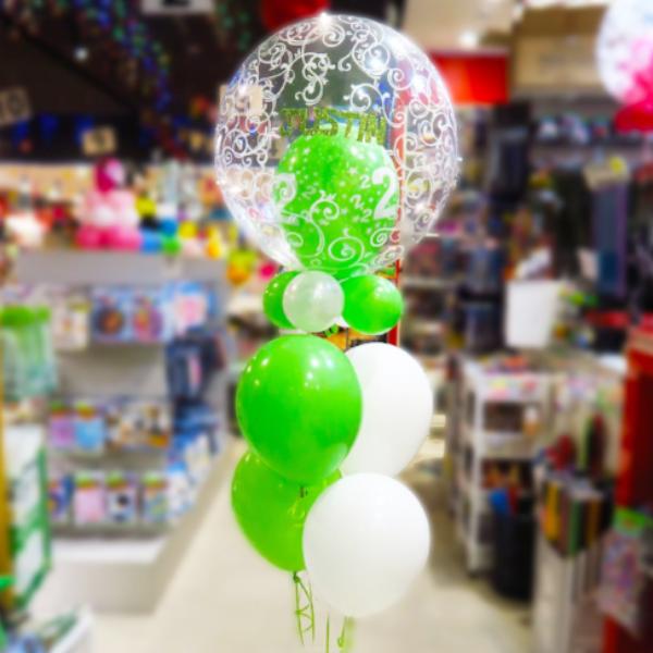 11" Qualatex Plain Latex Balloon - Round Fashion Lime Green - Everything Party