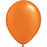 11" Qualatex Plain Latex Balloon - Round Pearl Mandarin Orange - Everything Party