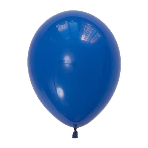 11" Qualatex Plain Latex Balloon - Round Standard Dark Blue - Everything Party
