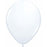 11" Qualatex Plain Latex Balloon - Round Standard White - Everything Party