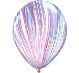 11" Qualatex SuperAgate Marble Assorted Colour Latex Balloon - Everything Party