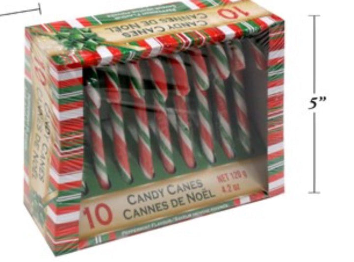 12pk Candy Canes Christmas Lolly 120g - Everything Party