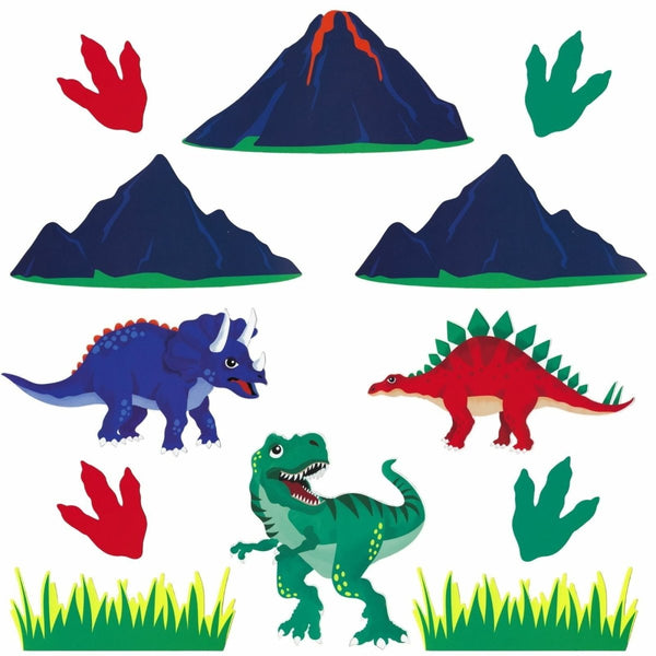 12pk Dinosaur Roar Wall Decorations - Everything Party