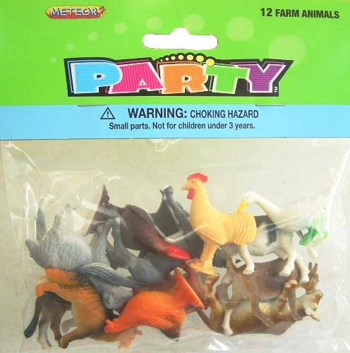12pk Farm Animals - Everything Party