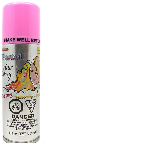 133ml Patel Pink Washable Hair Spray - Everything Party