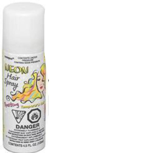133ml White Washable Hair Spray - Everything Party