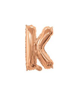 14" Alphabet Foil Balloon - Letter K (5 colours) - Everything Party